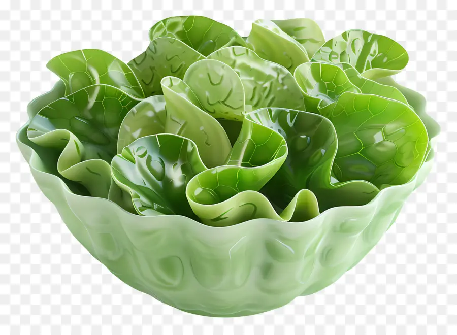 Salada Verde，Tigela De Alface PNG