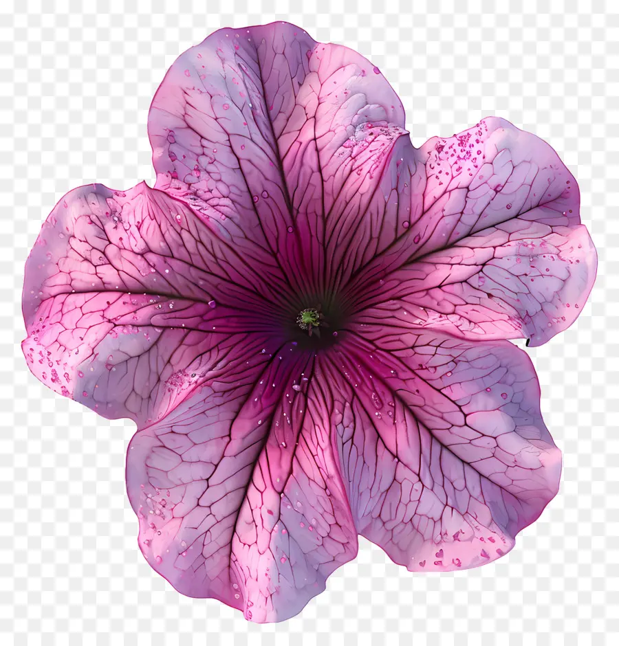 Flor 3d，Flor Roxa PNG