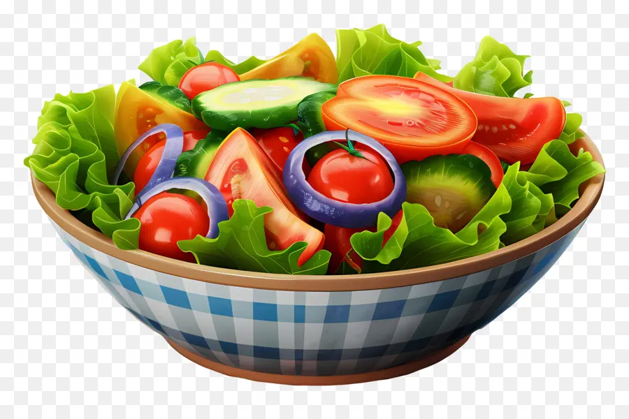 Salada Fresca，Salada Colorida PNG