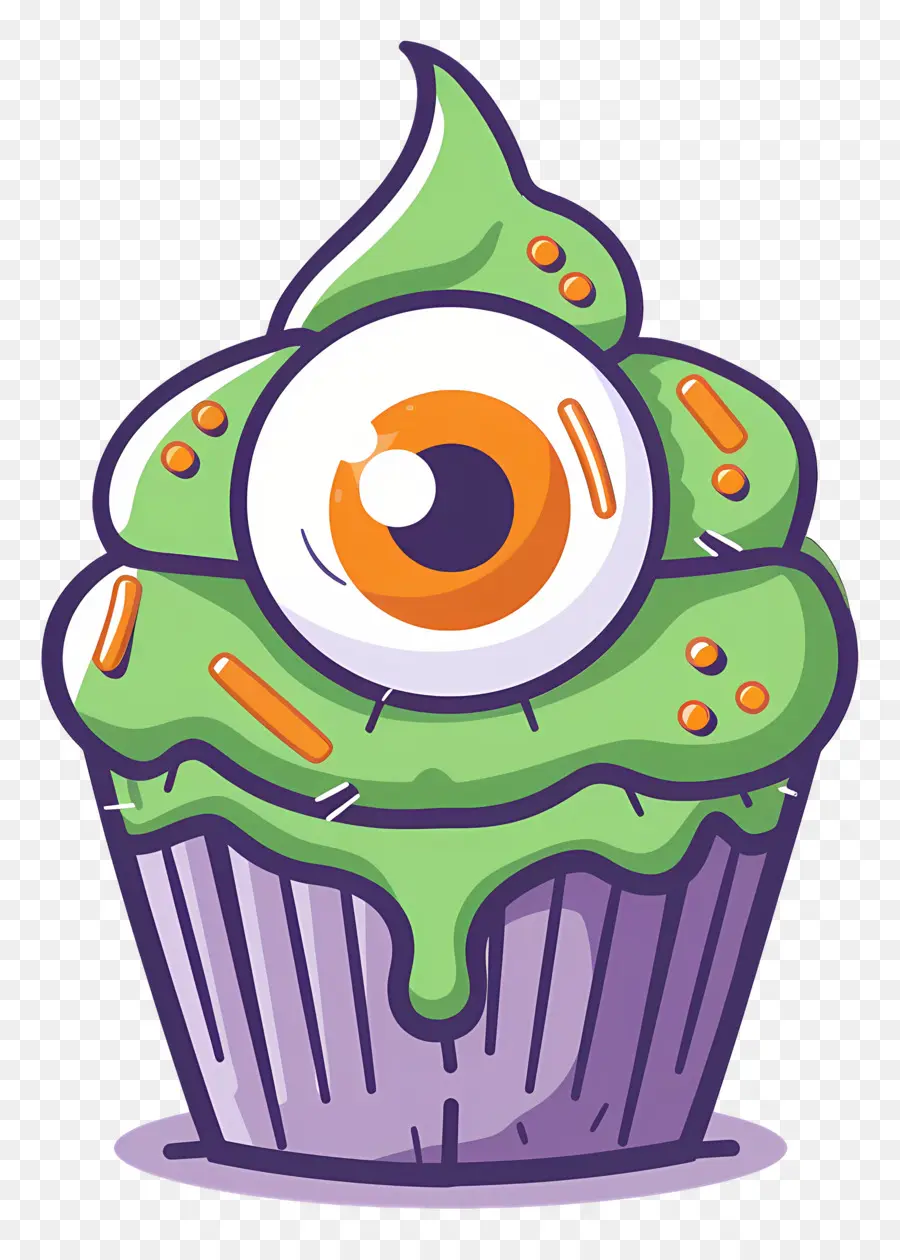 Bolinho De Halloween，Bolinho De Globo Ocular PNG