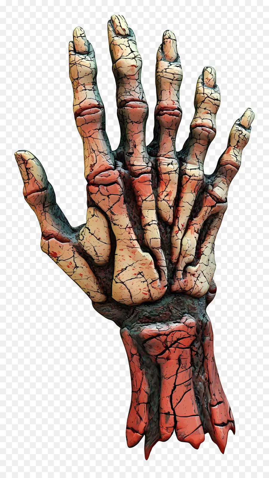 Mão De Zumbi，Mão De Esqueleto PNG