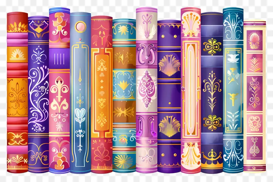 Livros Em Pé，Livros Decorativos PNG