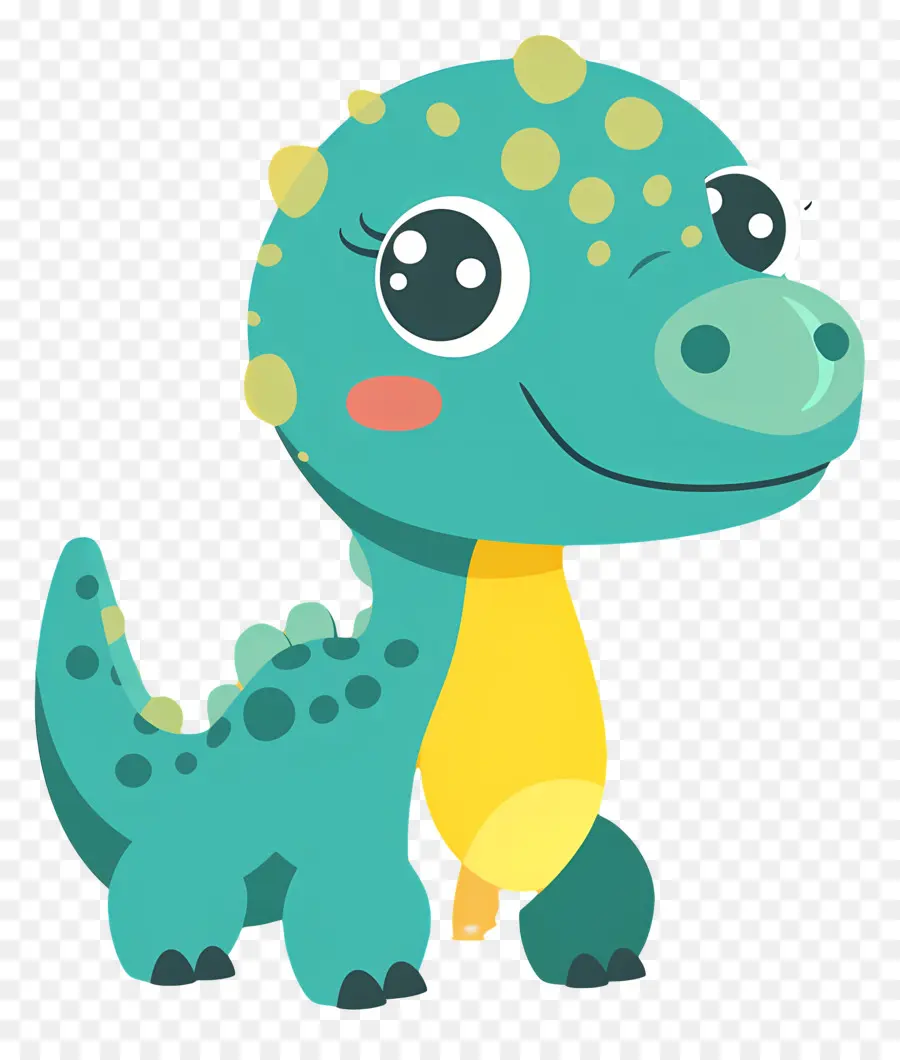 Dinossauro Dos Desenhos Animados，Dinossauro Verde PNG