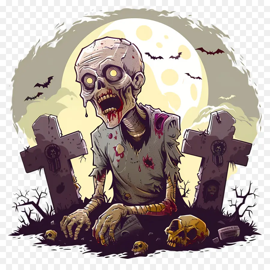 Zumbi Do Dia Das Bruxas，Zumbi PNG