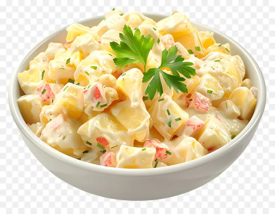 Salada De Batata，Tigela PNG