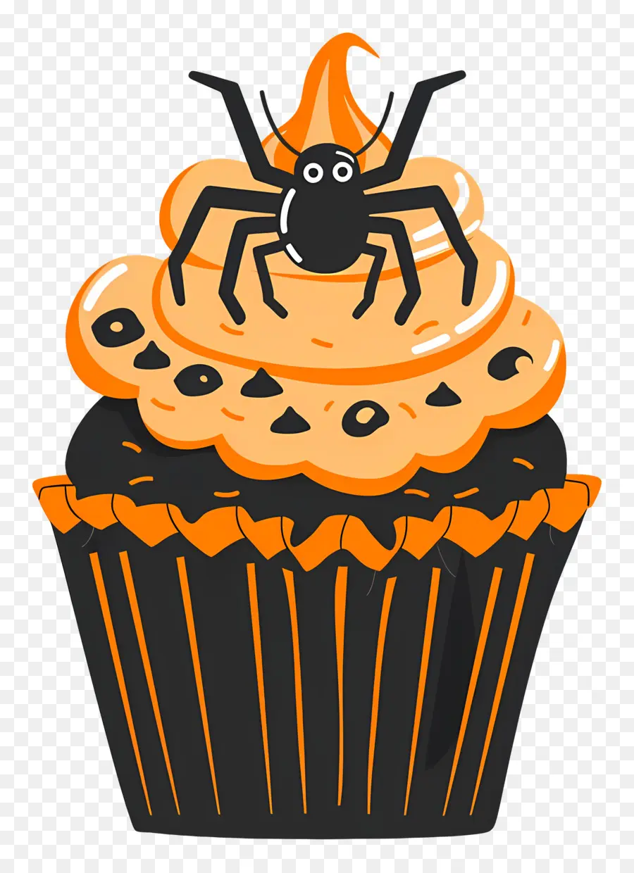 Bolinho De Halloween，Bolinho Aranha PNG