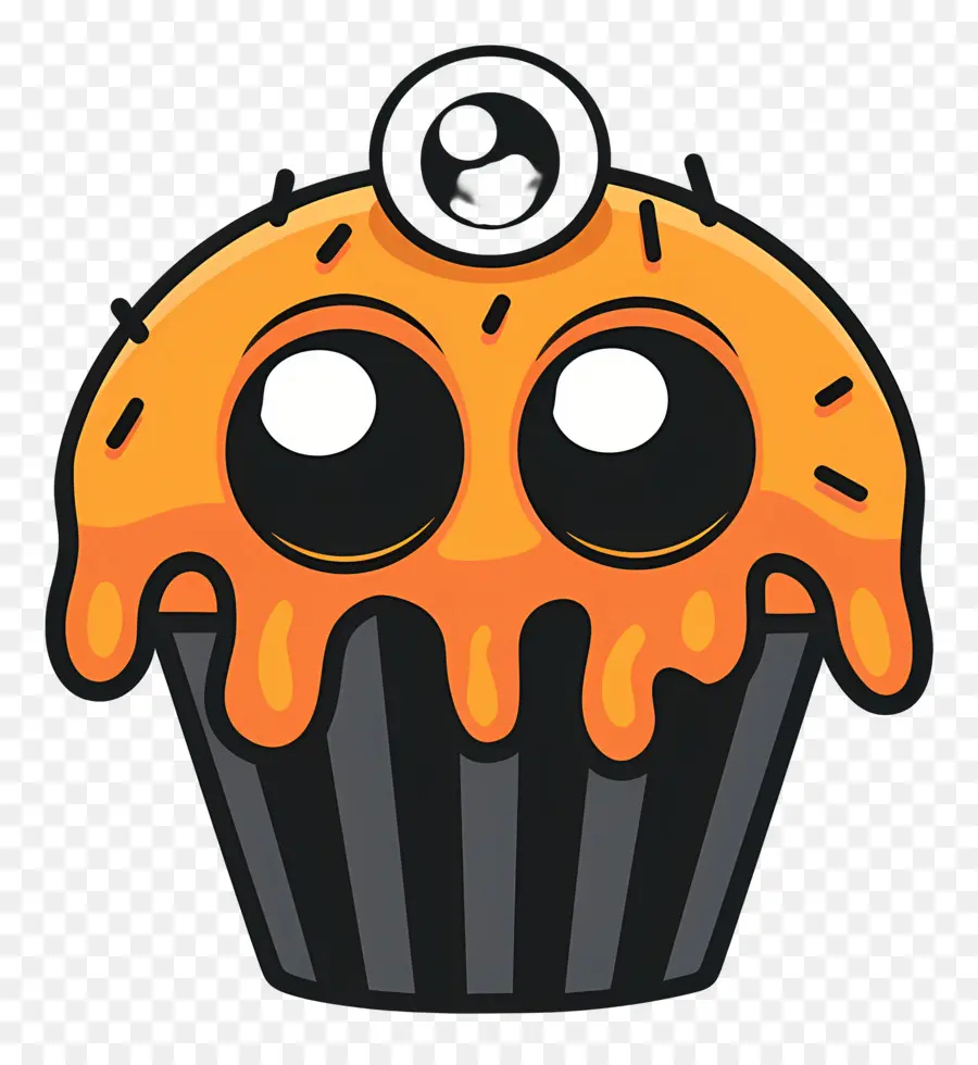 Bolinho De Halloween，Bolinho Monstro PNG