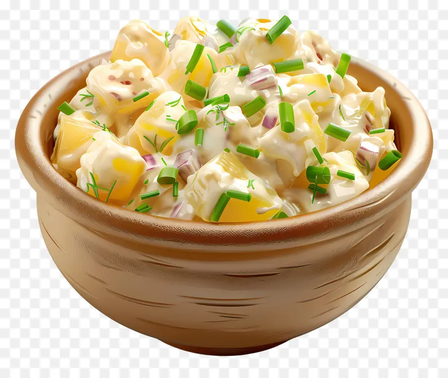 Salada De Batata，Tigela PNG