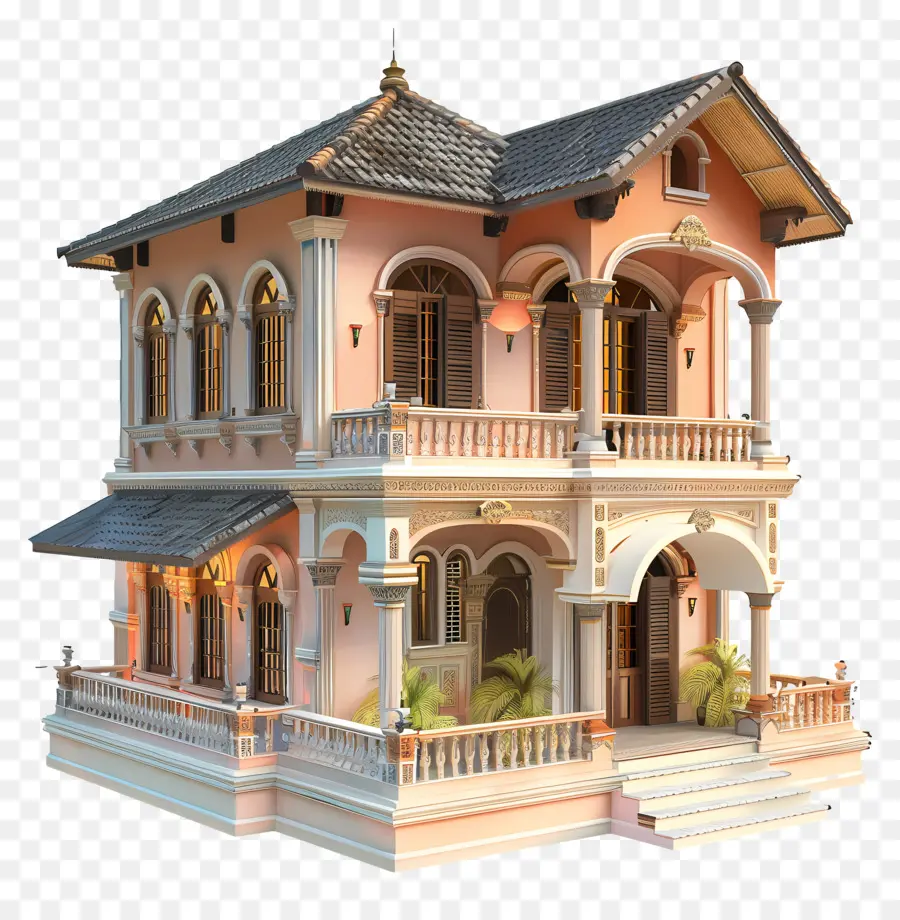 Casa 3d，Casa Vitoriana PNG