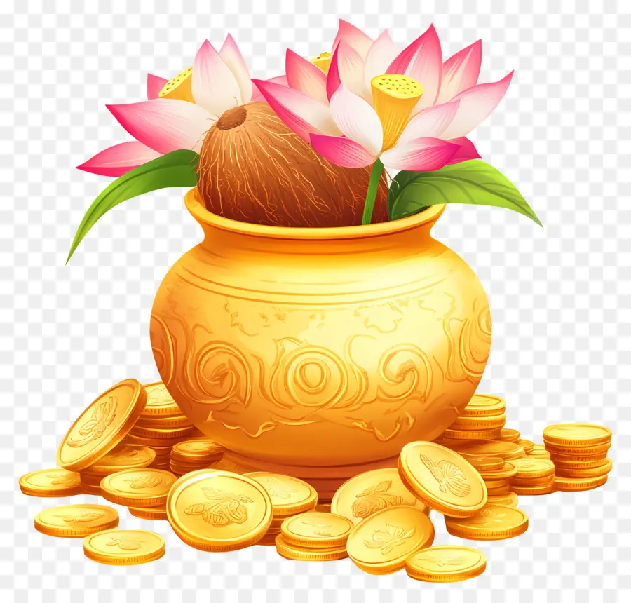 Akshaya Tritiya，Pote Dourado PNG