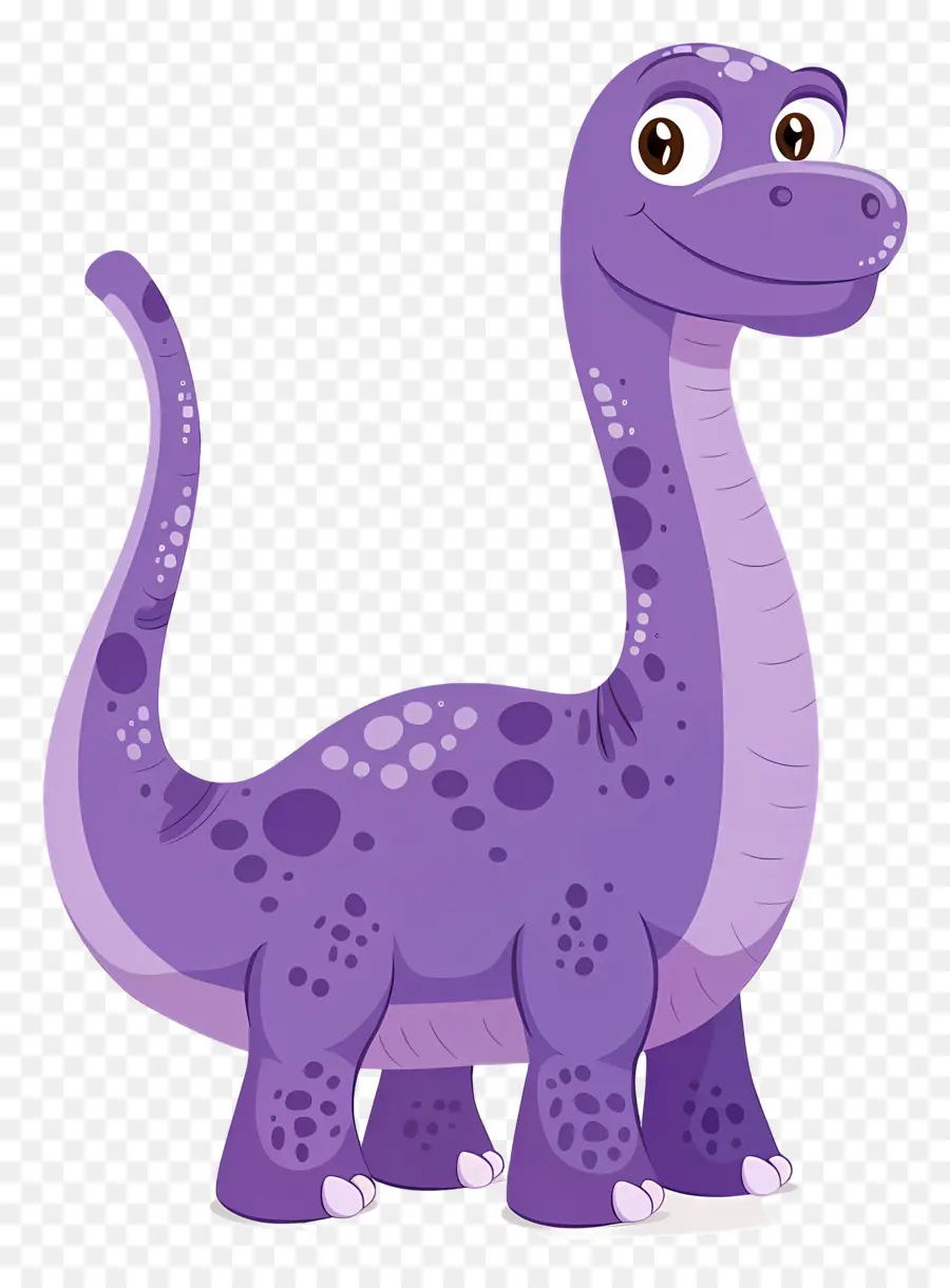 Dinossauro Dos Desenhos Animados，Dinossauro Roxo PNG