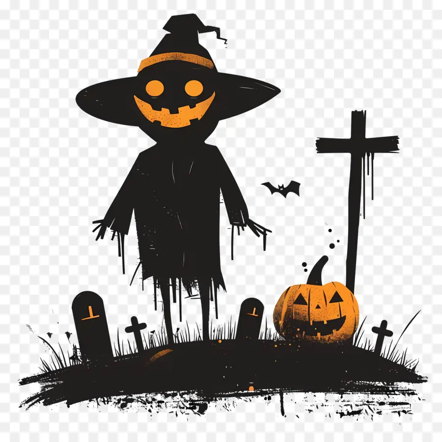 Espantalho De Halloween，Espantalho PNG