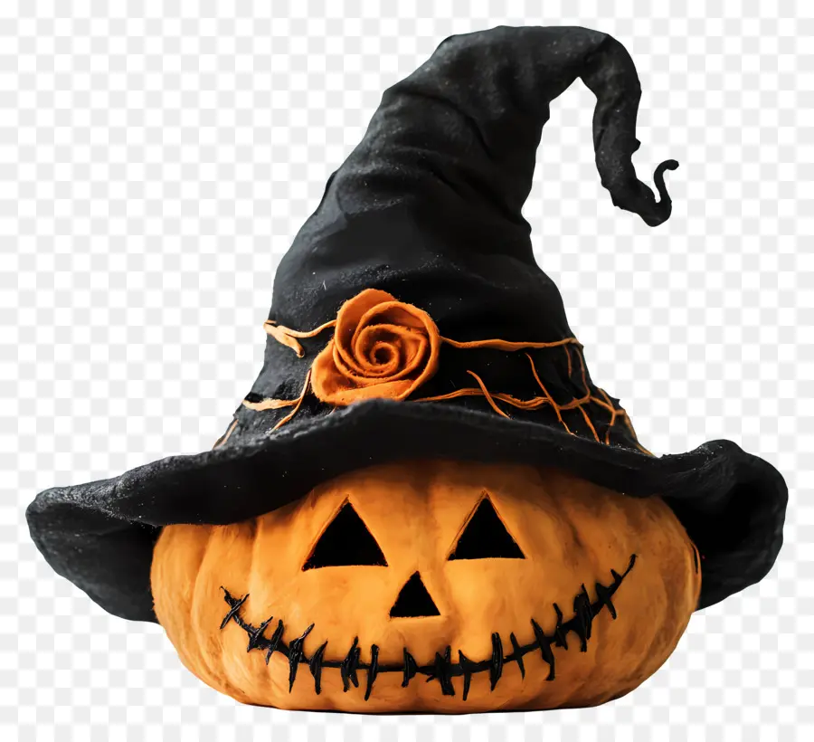 Chapéu De Halloween，Jack O' Lanterna PNG