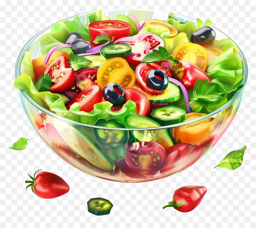 Salada Saudável，Salada Mista PNG