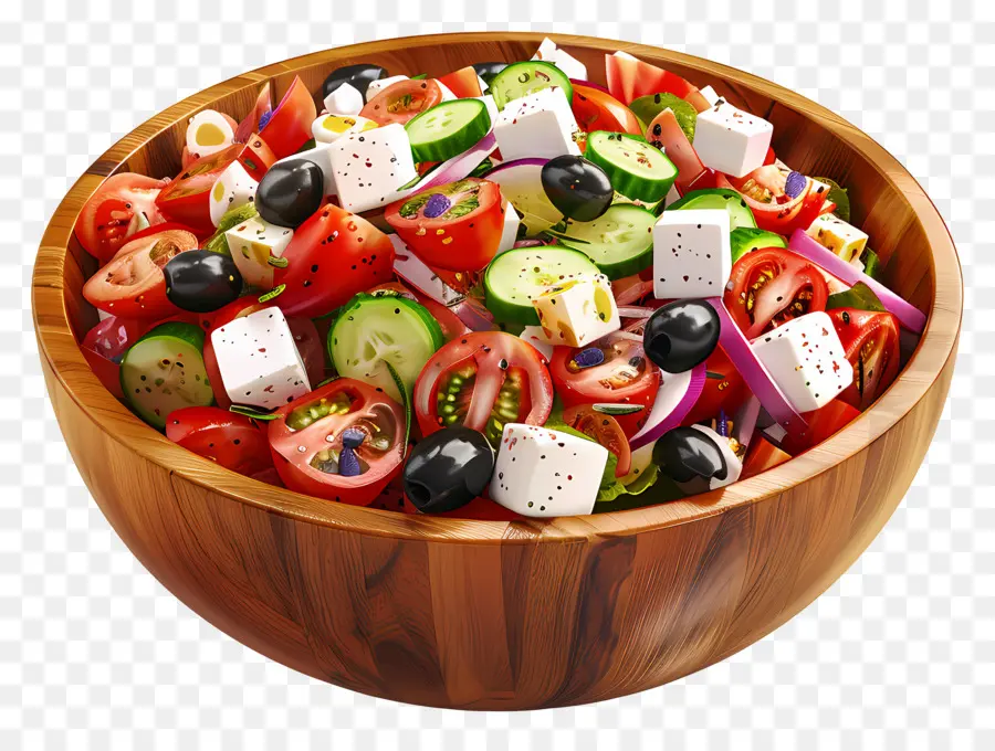 Salada Grega，Tigela De Salada PNG