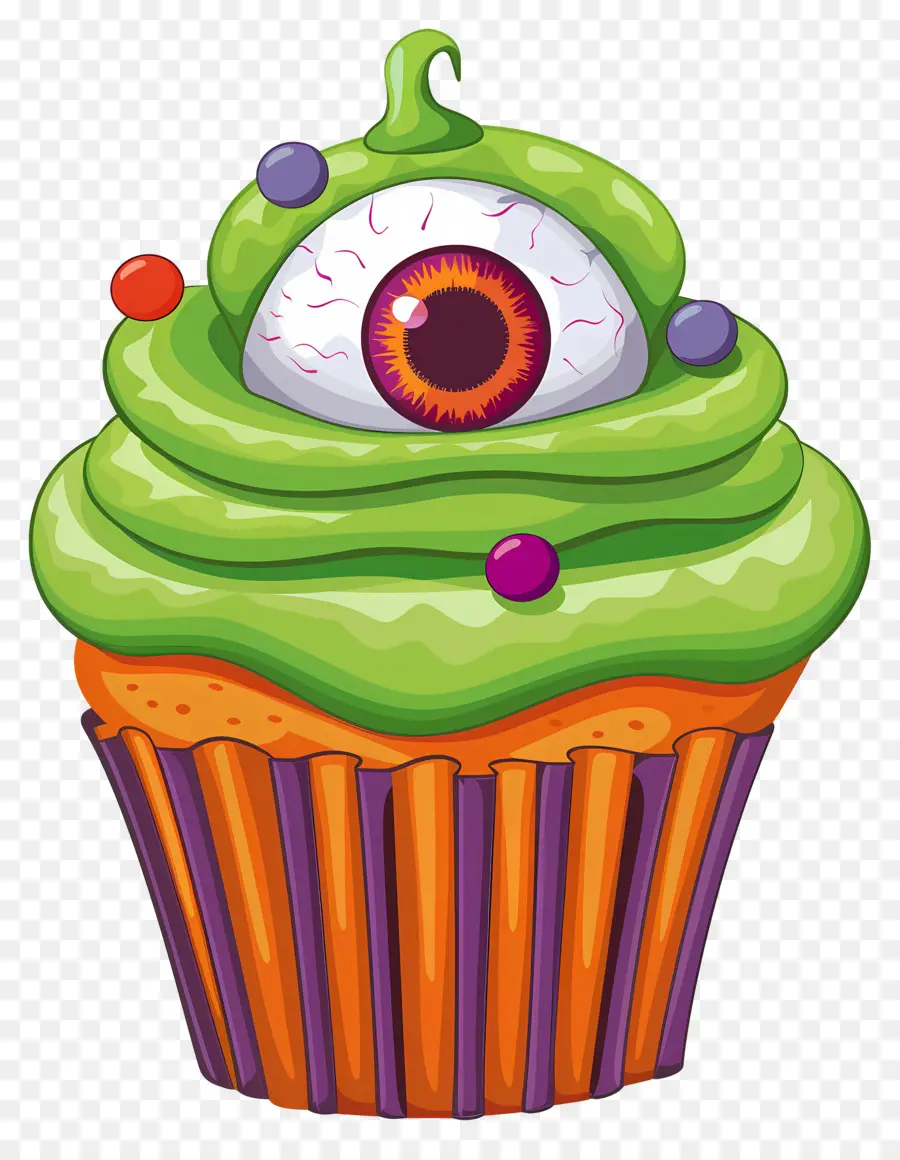 Bolinho De Halloween，Bolinho De Globo Ocular PNG