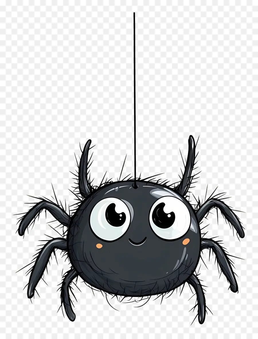 Aranha De Halloween，Aranha Dos Desenhos Animados PNG