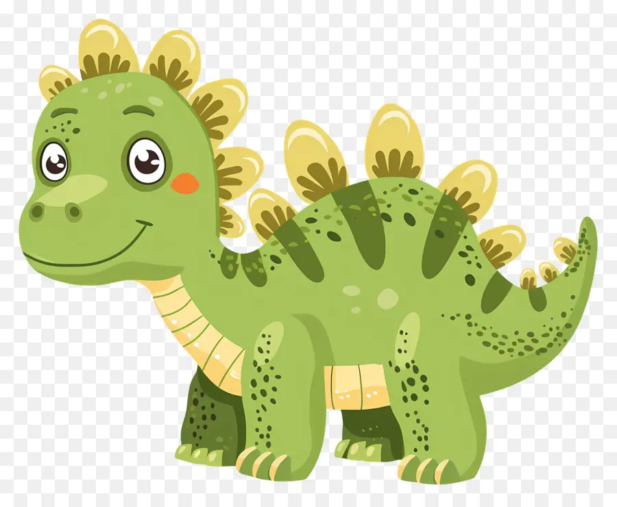 Dinossauro Dos Desenhos Animados，Dinossauro Verde PNG