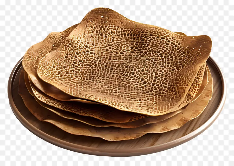 Comida Africana，Pão Injera PNG