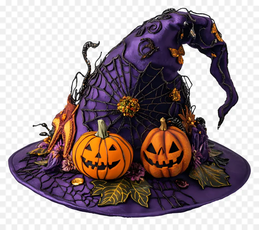 Chapéu De Halloween，Chapéu De Bruxa De Halloween PNG