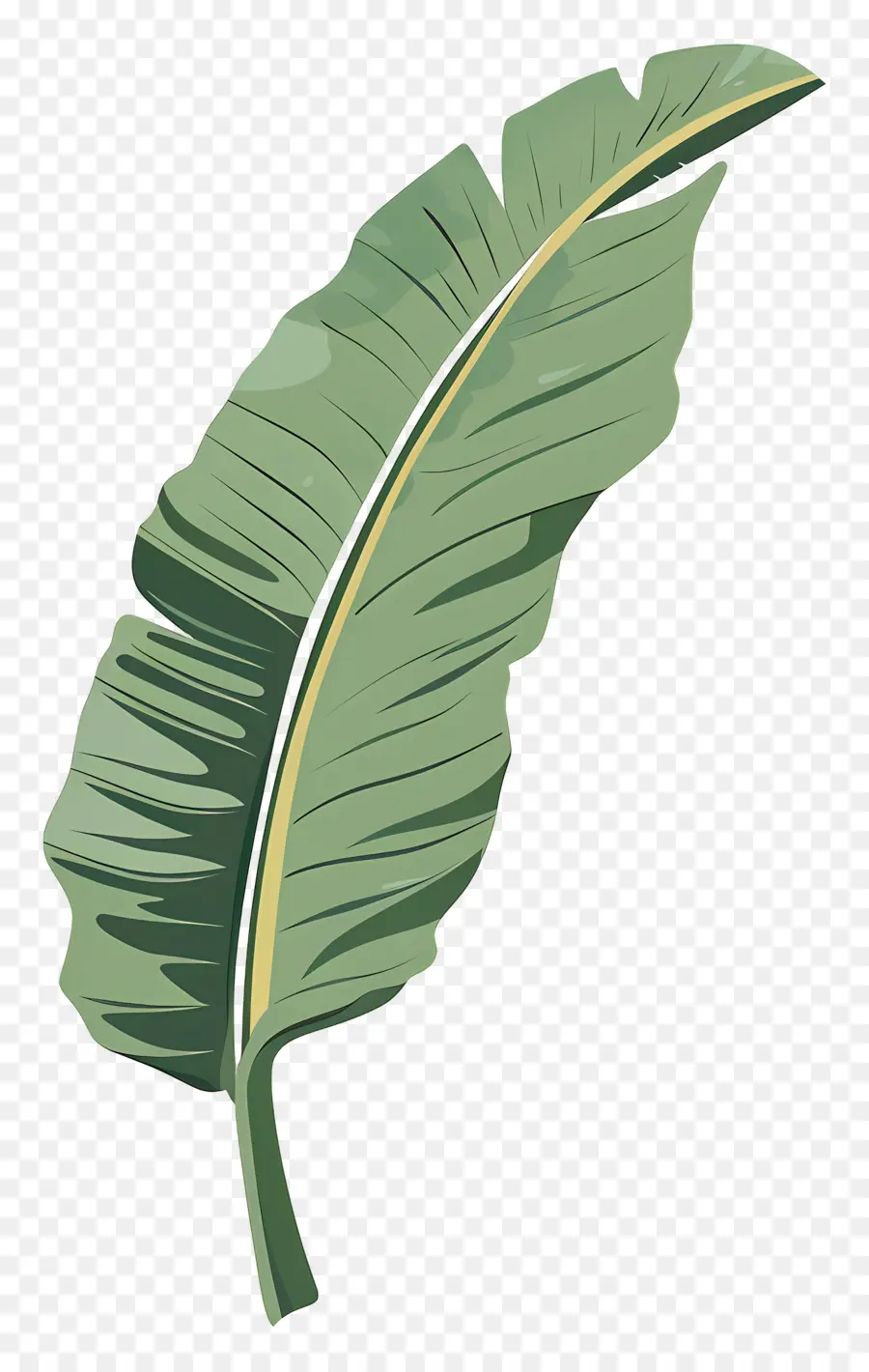 Folha De Bananeira，Folha Verde PNG