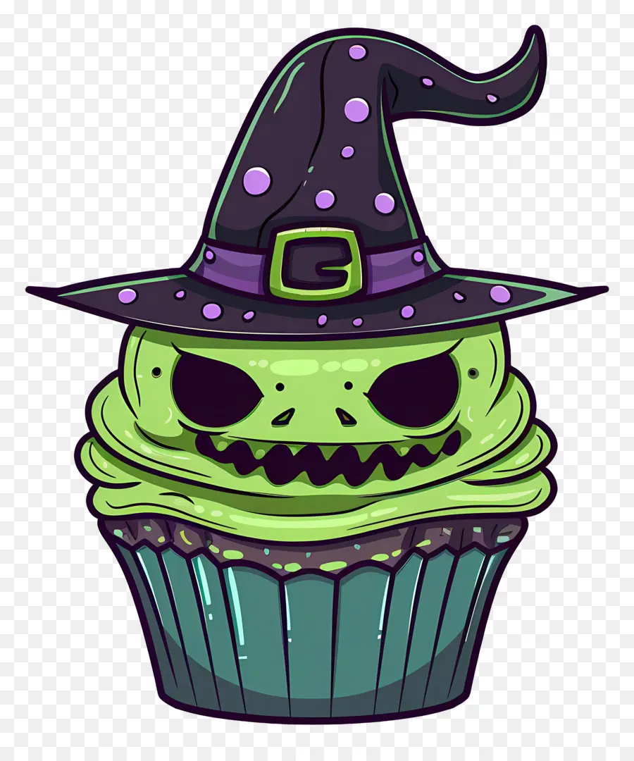 Bolinho De Halloween，Bolinho De Bruxa PNG