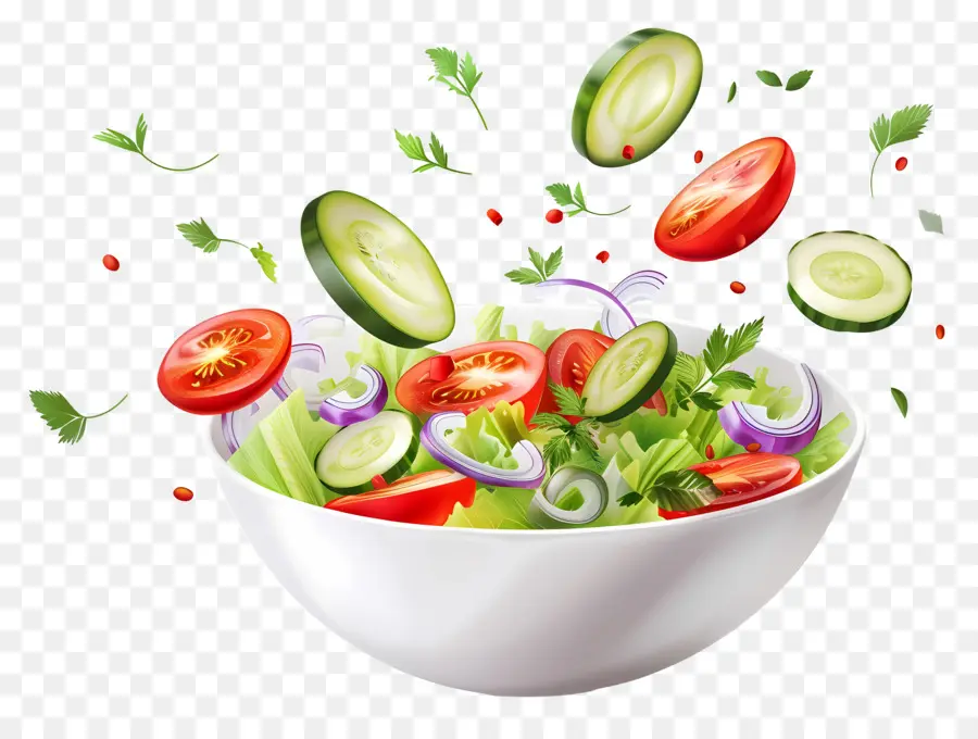 Salada Fresca，Salada De Folhas PNG