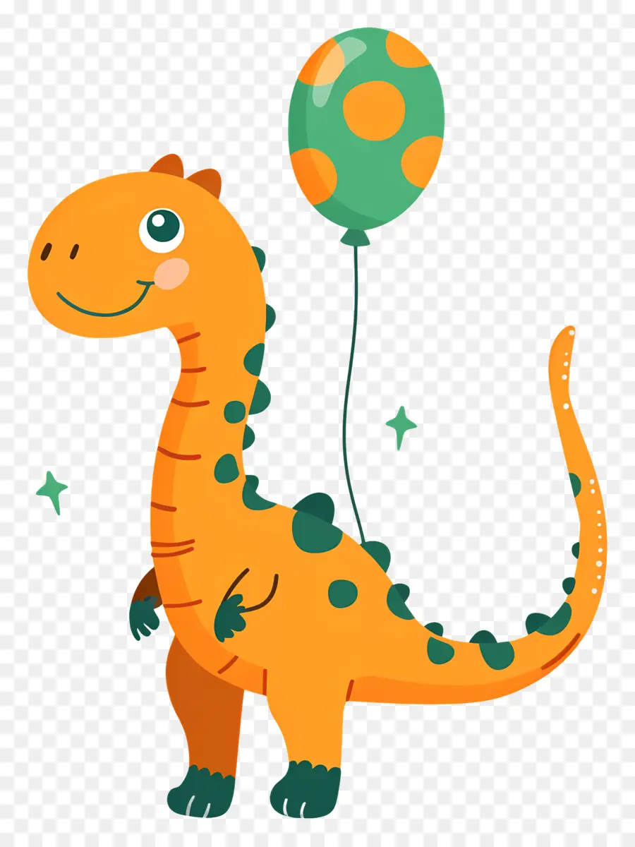 Dinossauro Dos Desenhos Animados，Dinossauro Laranja PNG