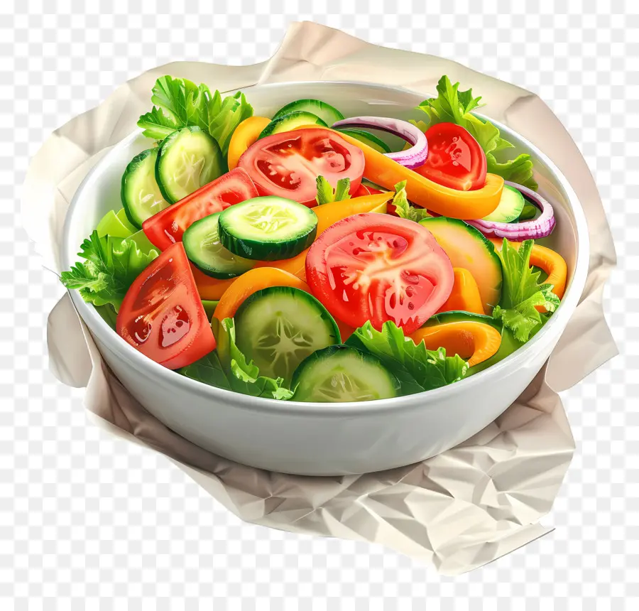 Salada Saudável，Salada De Legumes PNG