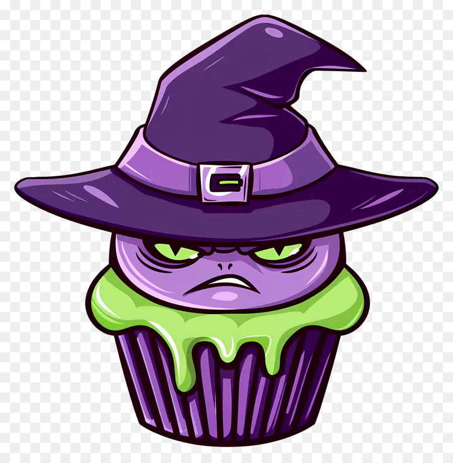 Bolinho De Halloween，Bolinho De Bruxa PNG