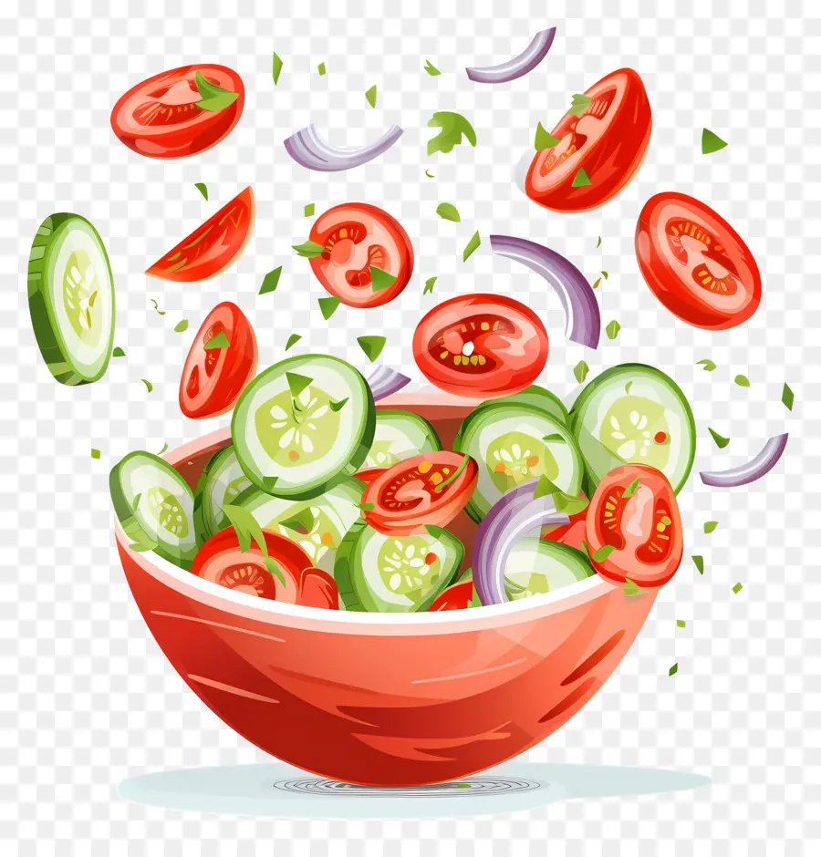 Salada Fresca，Salada De Legumes PNG