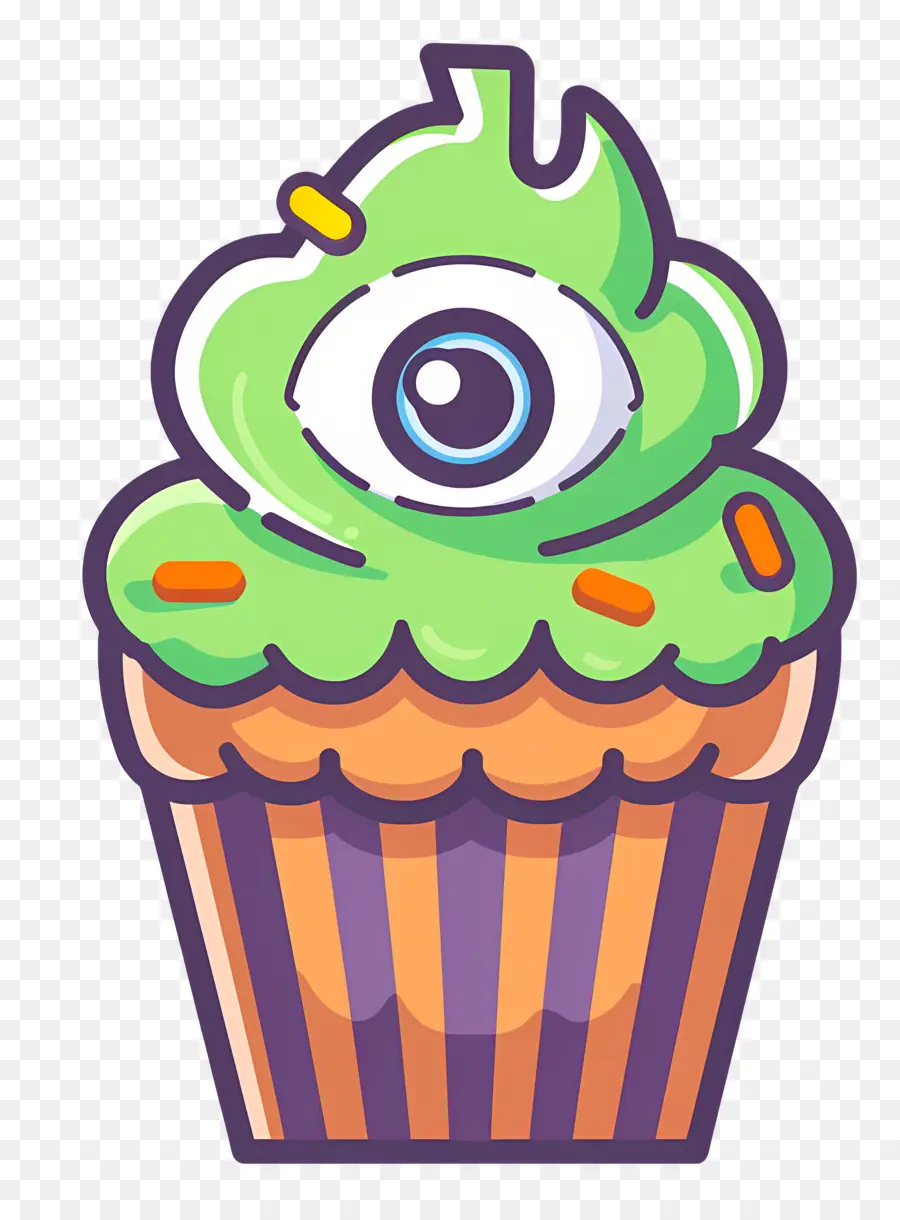 Bolinho De Halloween，Bolinho De Globo Ocular PNG