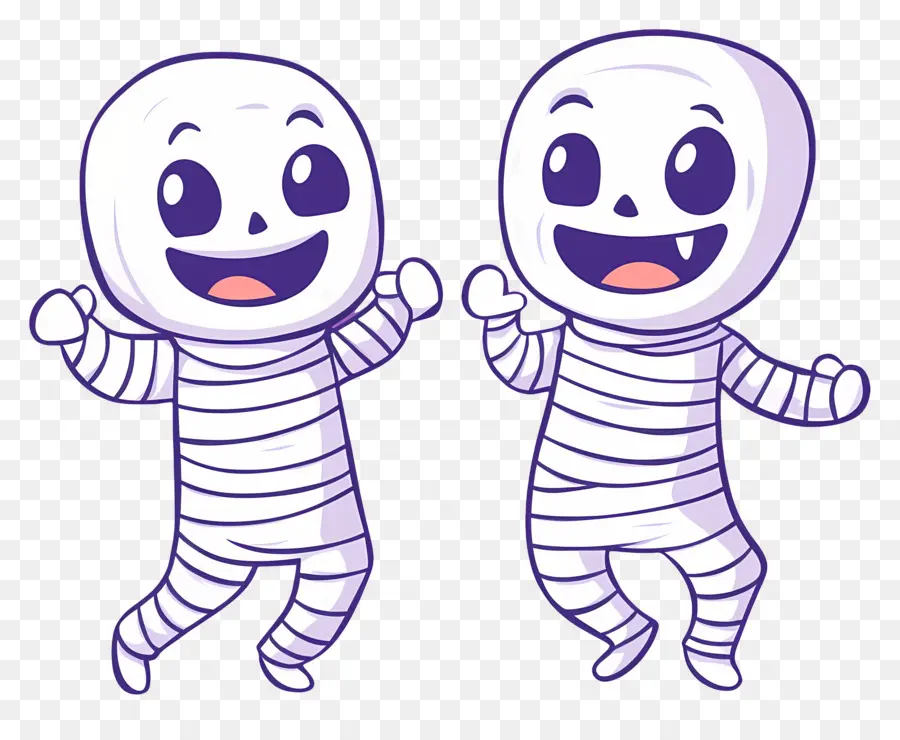 Múmia De Halloween，Múmias De Desenhos Animados PNG