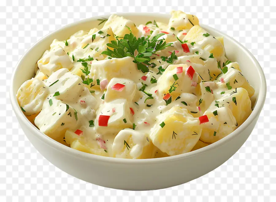 Salada De Batata，Tigela PNG