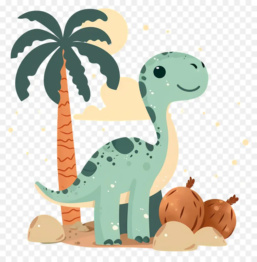 Dinossauro Dos Desenhos Animados，Dinossauro Verde PNG