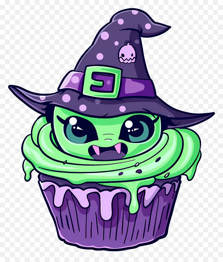 Bolinho De Halloween，Bolinho De Bruxa PNG