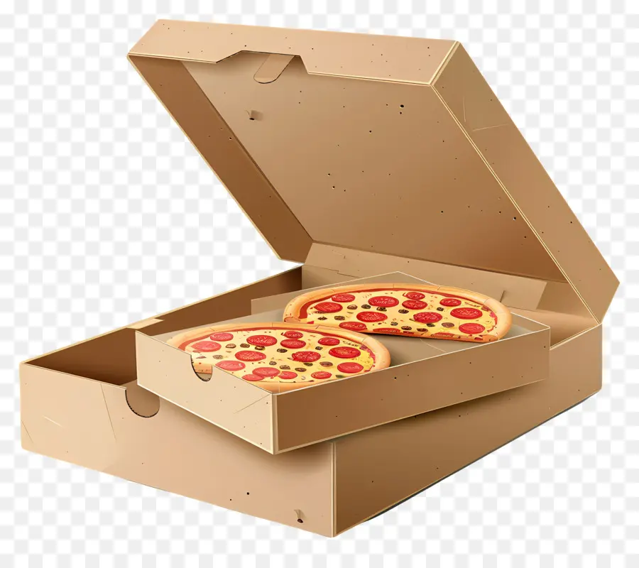 Caixa De Pizza，Pizza Na Caixa PNG