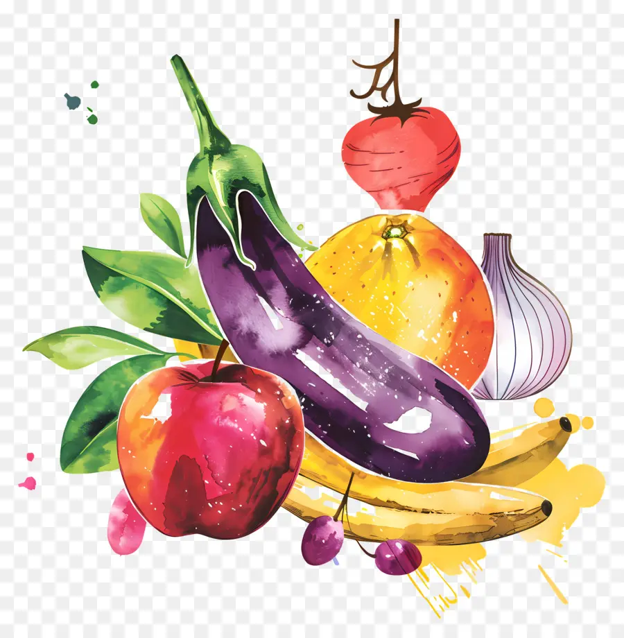 Legumes E Frutas，Frutas E Legumes PNG