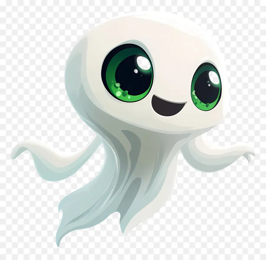 Fantasma De Desenho Animado，Fantasma Fofo PNG