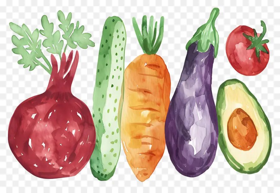 Legumes E Frutas，Vegetais PNG