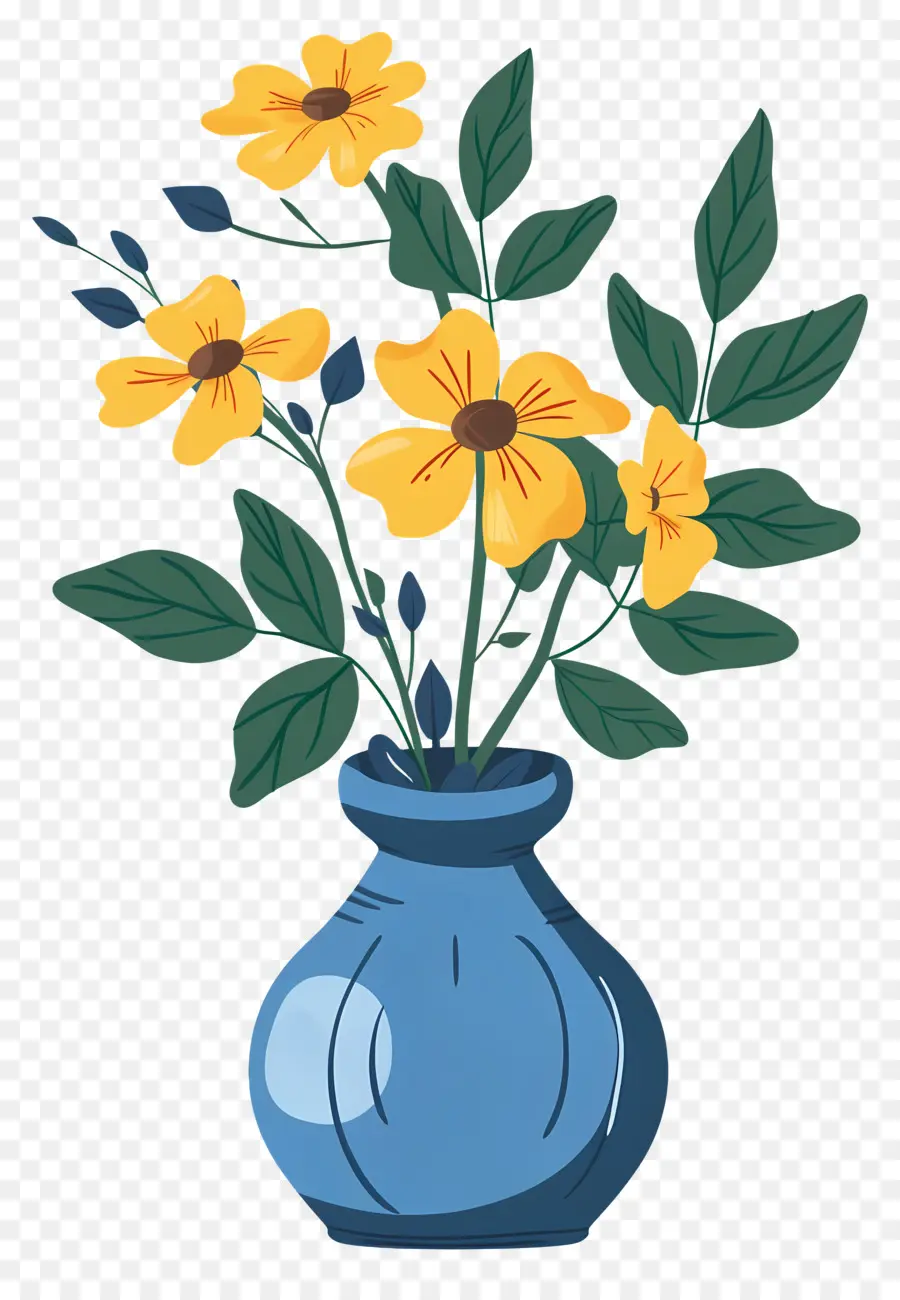 Flores Em Vaso，Decorativo PNG