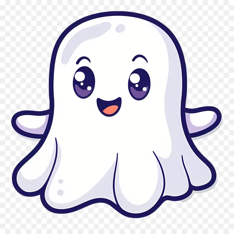 Fantasma Kawaii，Fantasma Fofo PNG