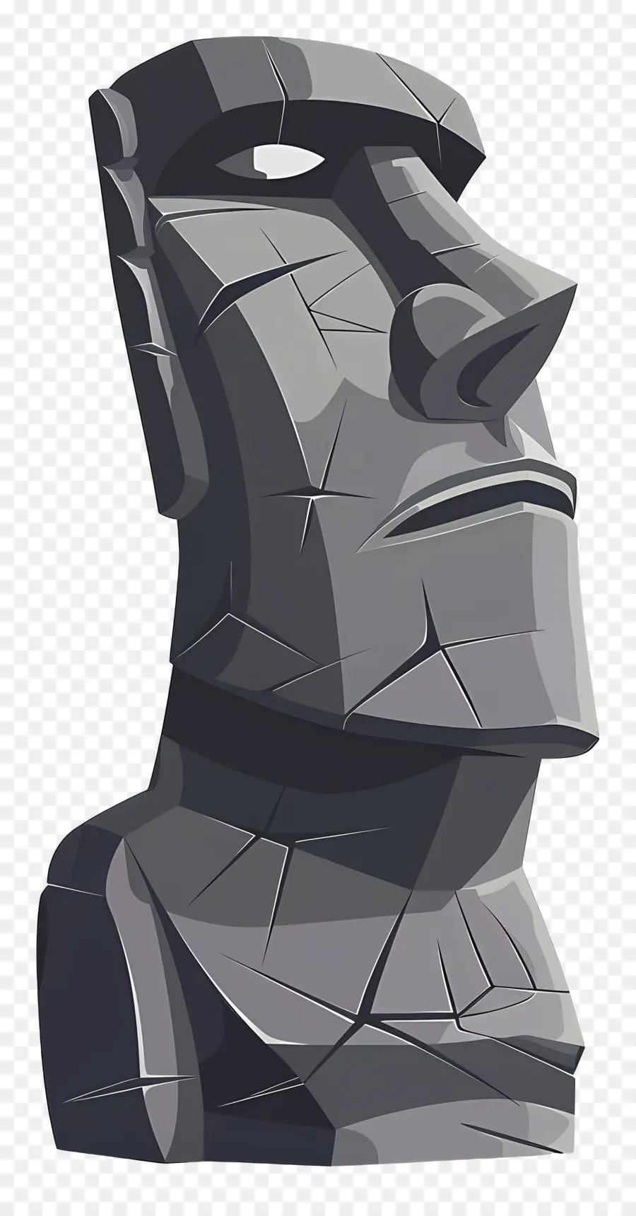 Moai，Estátua De Pedra PNG