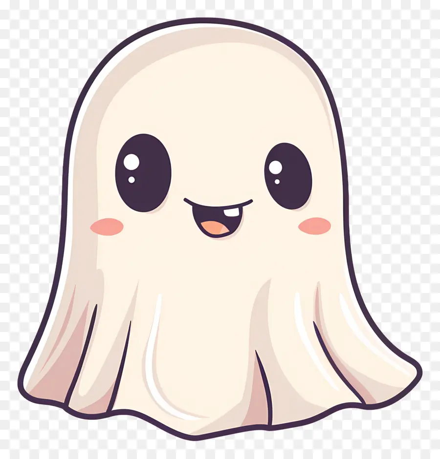 Fantasma Kawaii，Fantasma Fofo PNG