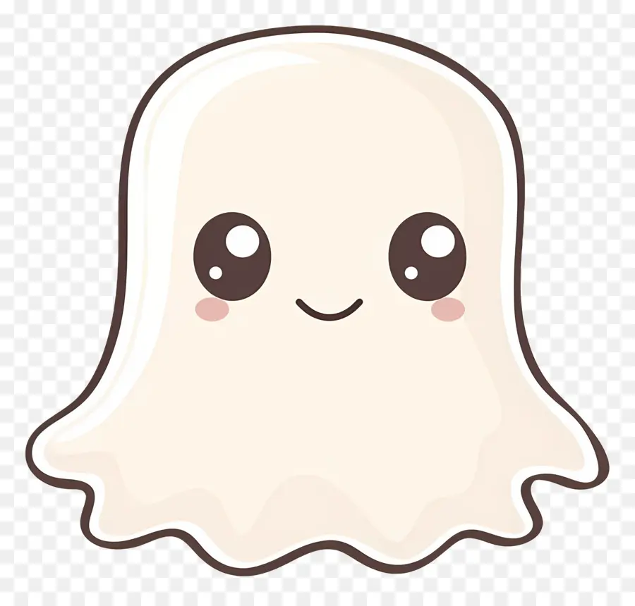 Fantasma Kawaii，Fantasma Fofo PNG