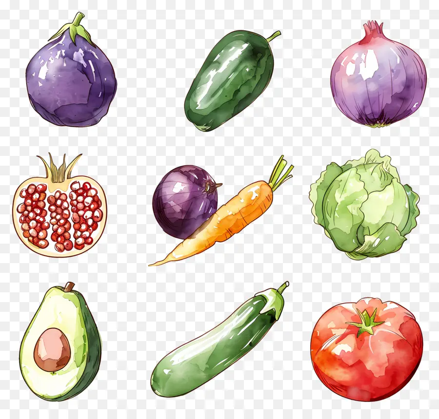 Legumes E Frutas，Frutas E Legumes PNG