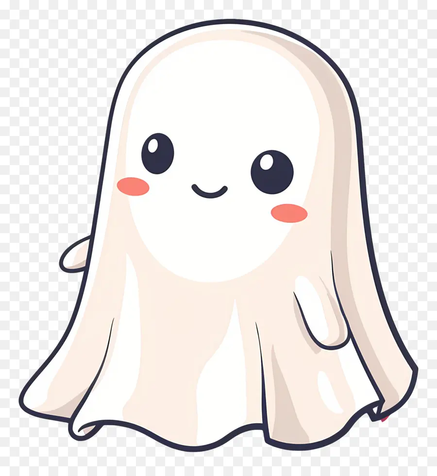 Fantasma Kawaii，Fantasma Fofo PNG