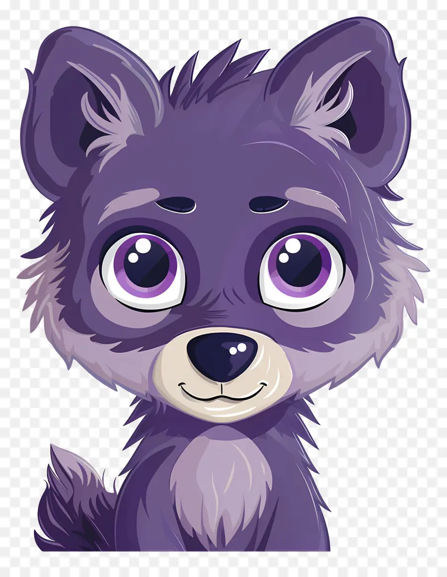 Cabeça De Lobo，Cachorro De Desenho Animado PNG