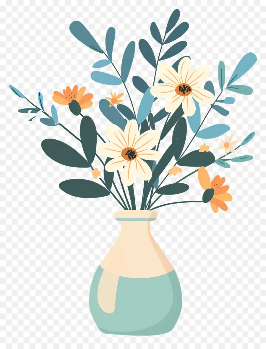 Flores Em Vaso，Decorativo PNG