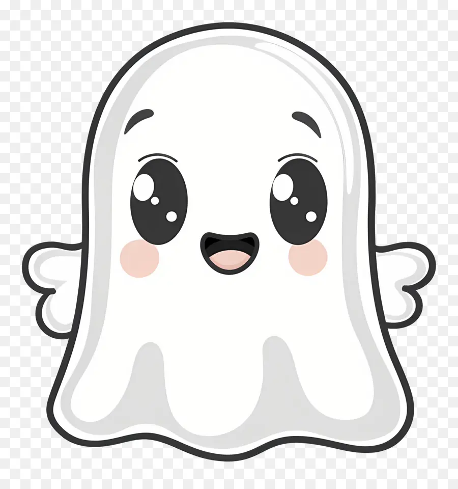 Fantasma De Desenho Animado，Fantasma Fofo PNG